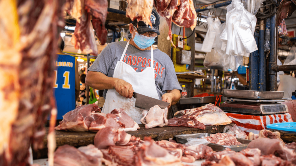 butcher stall